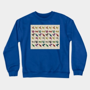 Origami Foldable Paper Art Crewneck Sweatshirt